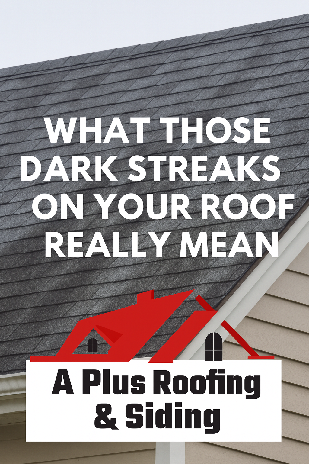 What Those Dark Streaks on Your Roof Really Mean