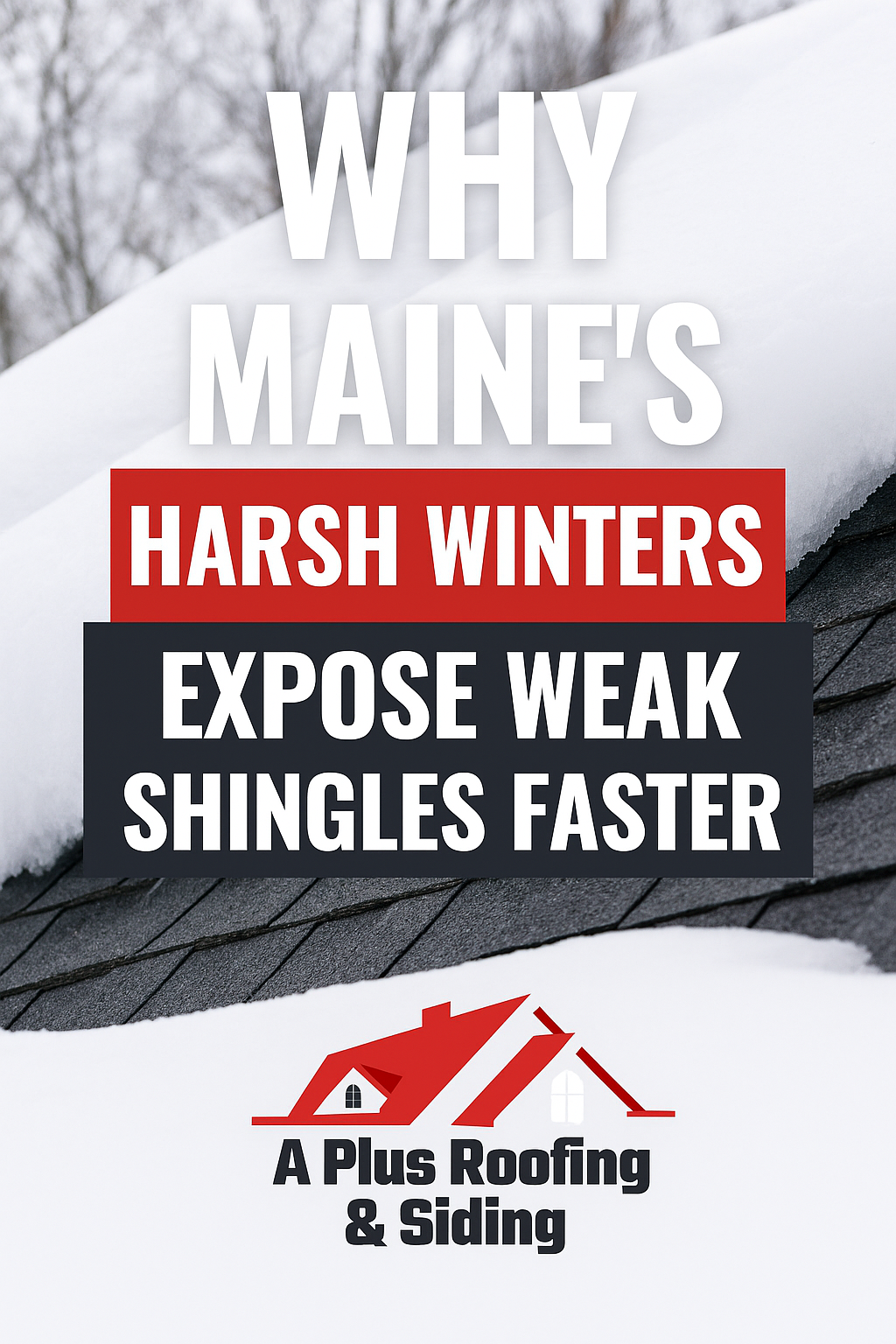 Why Maine’s Harsh Winters Expose Weak Shingles Faster