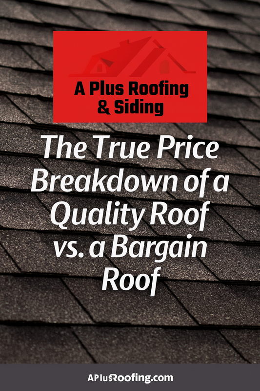 The True Price Breakdown of a Quality Roof vs. a Bargain Roof