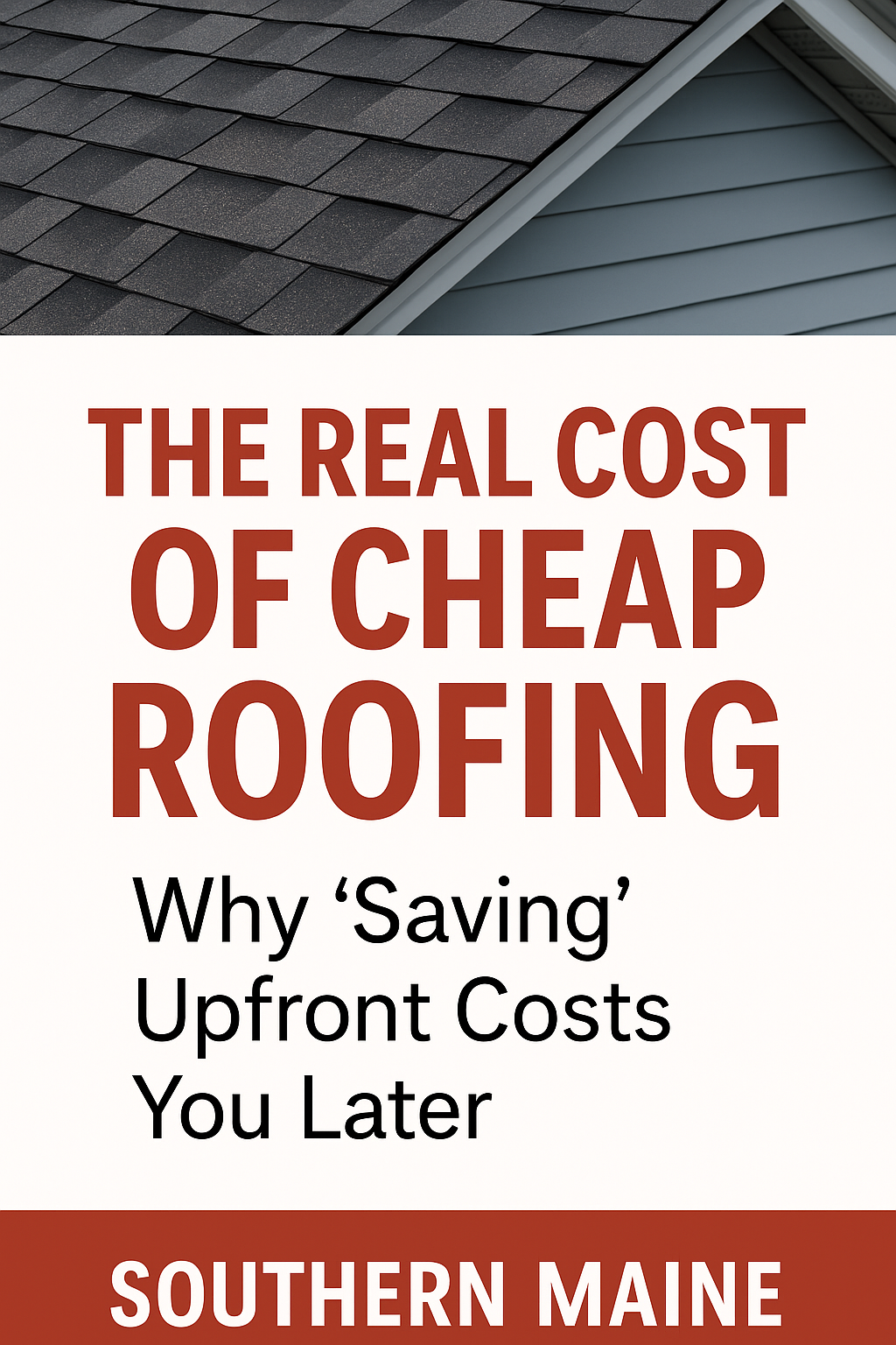 The Hidden Cost of Cheap Roofing: Why “Saving” Upfront Costs You Later