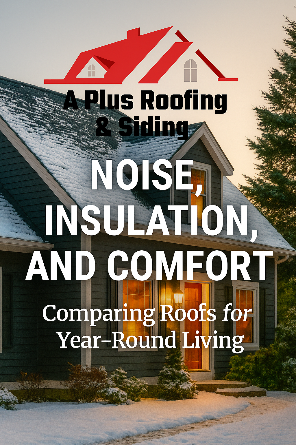 Noise, Insulation, and Comfort: Comparing Roofs for Year-Round Living