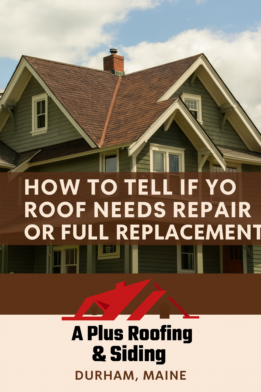 How to Tell If Your Roof Needs Repair or Full Replacement
