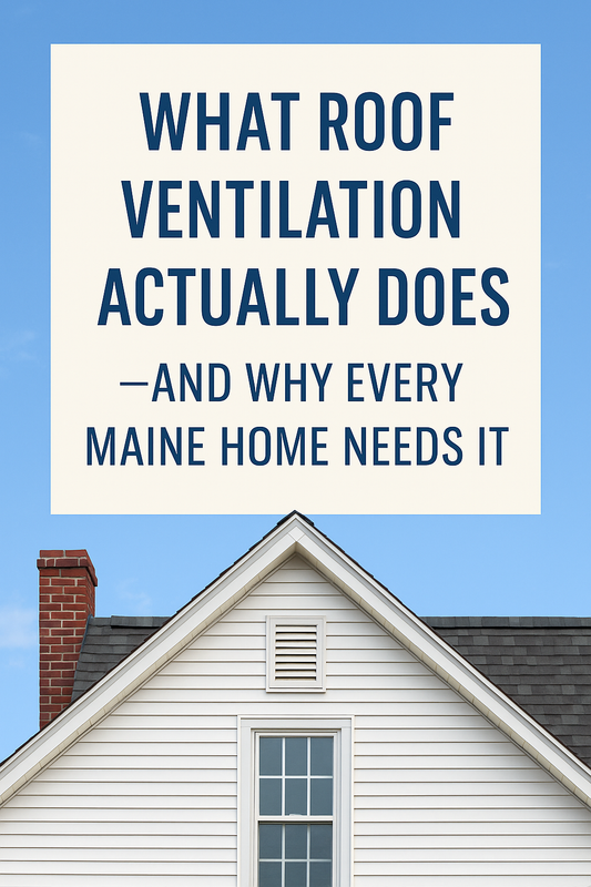 What Roof Ventilation Actually Does—and Why Every Maine Home Needs It